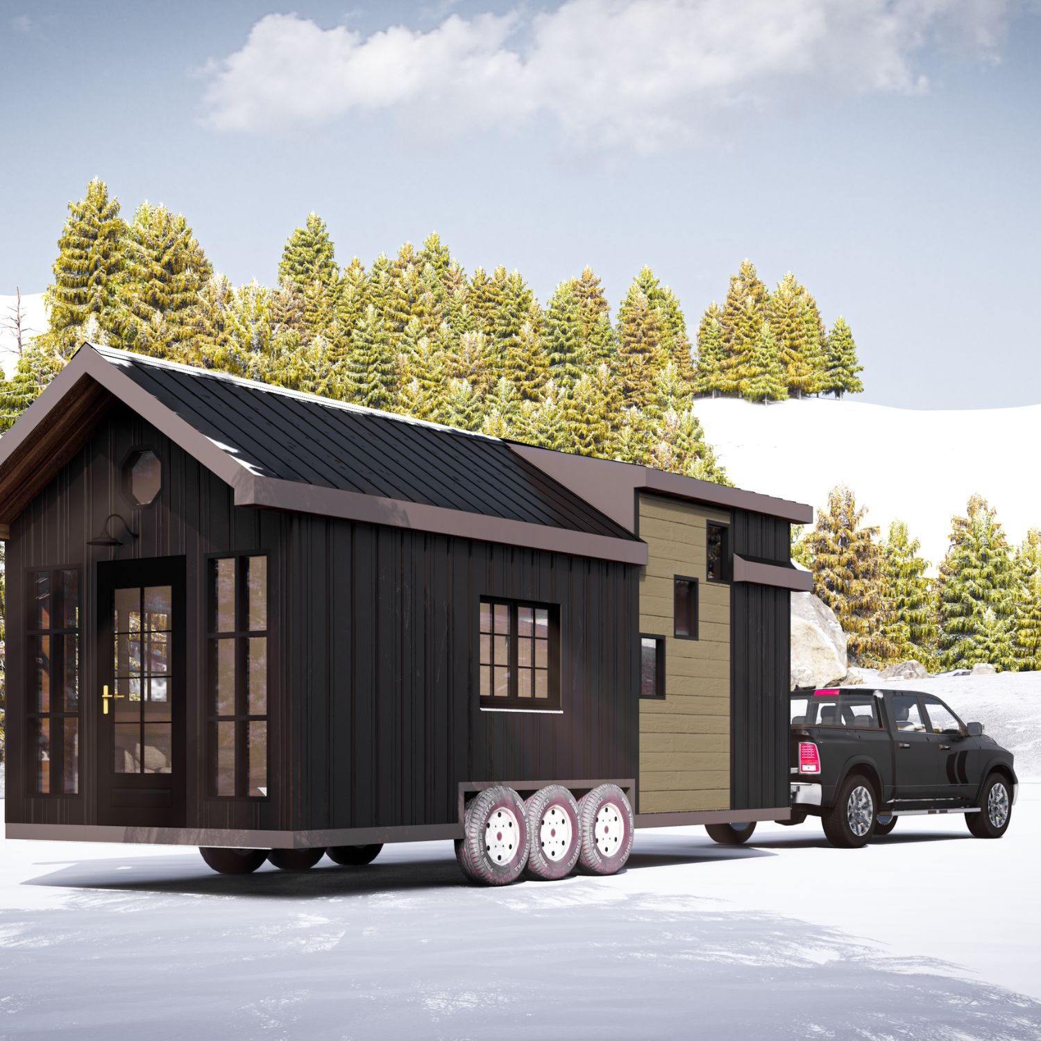 cwdar-26 The Cedar tiny home on wheels.